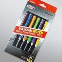 ست پیچ گوشتی ۶ عددی یاکسون xy-6081