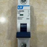 کلید مینیاتوری تک پل ۲۵ آمپر LS مدل LA63N